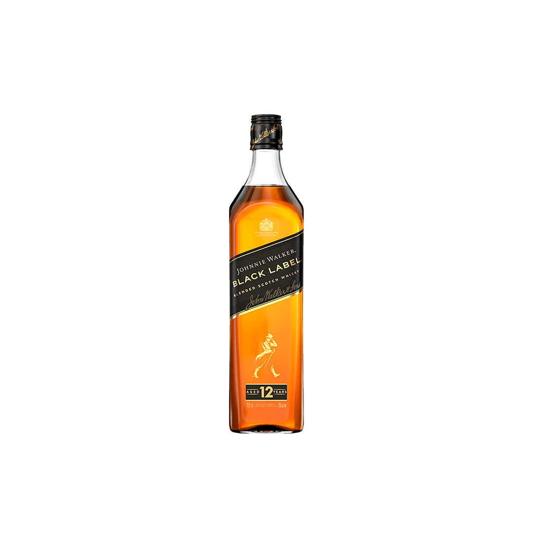 Whisky Johnnie Walker Etiqueta Negra Botella